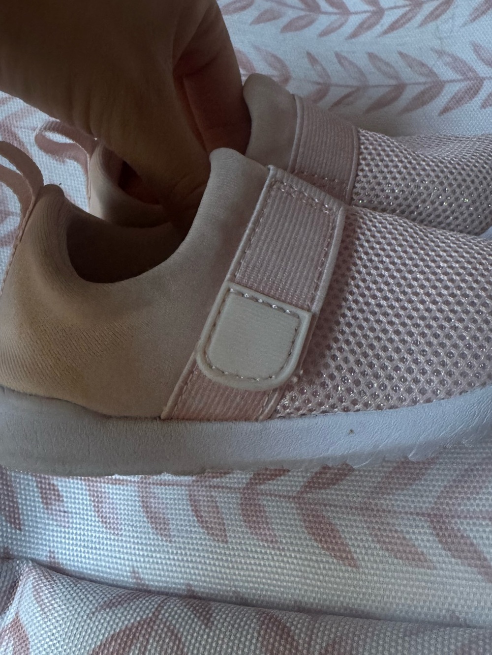 Cat & Jack Light Pink Slip-On Mesh Sneakers for Kids